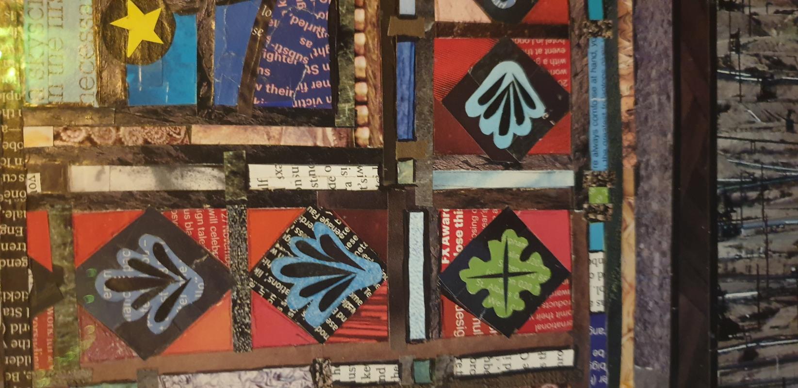 The Saint Catherine of Sienna collage